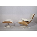 Herman Miller Eames Lounge Aulkia eta Otomandarra