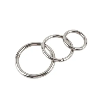 Stainless Steel O-Ring with 40mm Inner Diameter and 5mm Thickness: Strapping Welded Round Ring