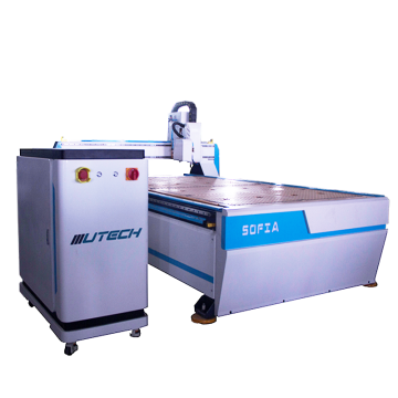 3.2KW Water Cooling Spindle Oscillating Knife Cut CNC