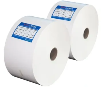 Semi Gloss Art Paper White Glassine Jumbo Matt Paper