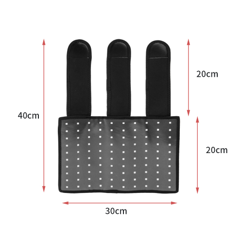 660nm 850nm Brocada de luz LED vermelha