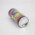 Streamer snow aerosol tin can with valve