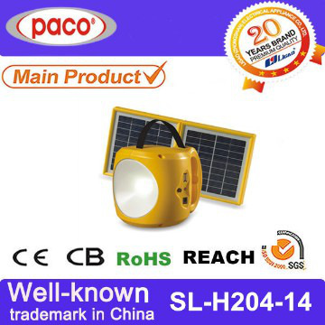 Solar LED Rechargeable Lantern with USB Charging Port SL-H204-12