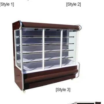 Commercial Hypermarket Open Display Chiller Refrigerator for Fruit and Vegetable