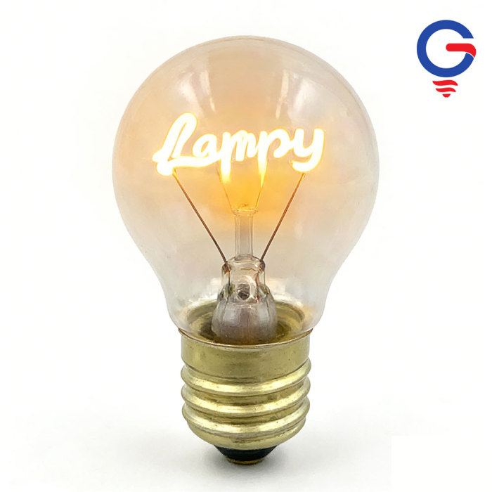 Lâmpada decorativa A70 para iluminação interna quente