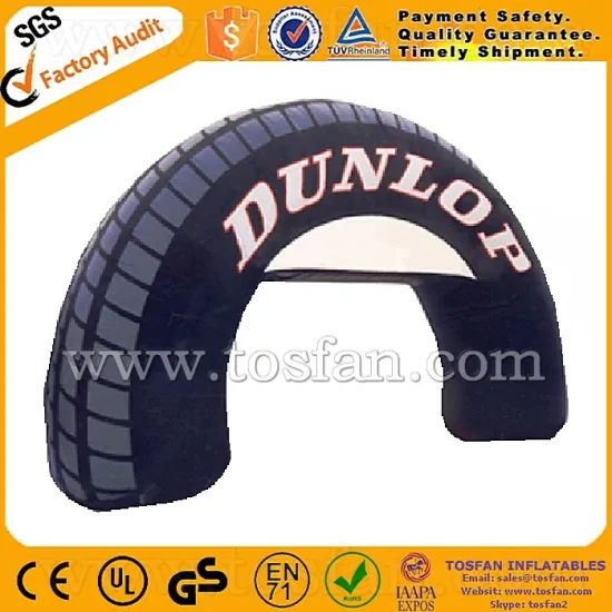 inflatable arch for tire advertising F5018