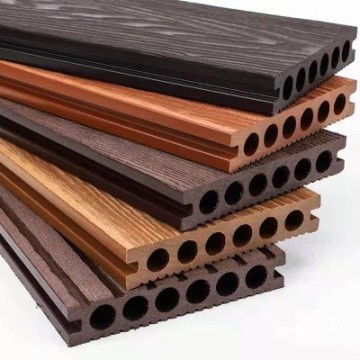 Factory Direct Extruded Wood Plastic Composite Decking Wholesale