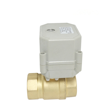 Motorized Ball Valve - HK62-S 2-Way 12V/24V Brass Mini Valve