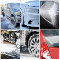 Автомобильная мытья снежная пена копья снег