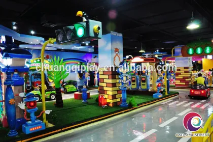 Driving School, popular kids theme rides, kids electric car in amusement park                        
                                                Quality Choice