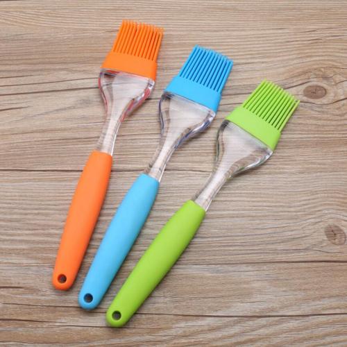 Brosse à huile en silicone résistante aux températures élevées