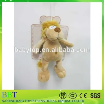 Eco-friendly mini stuffed animal keychains, card decoration leopard shaped keychain