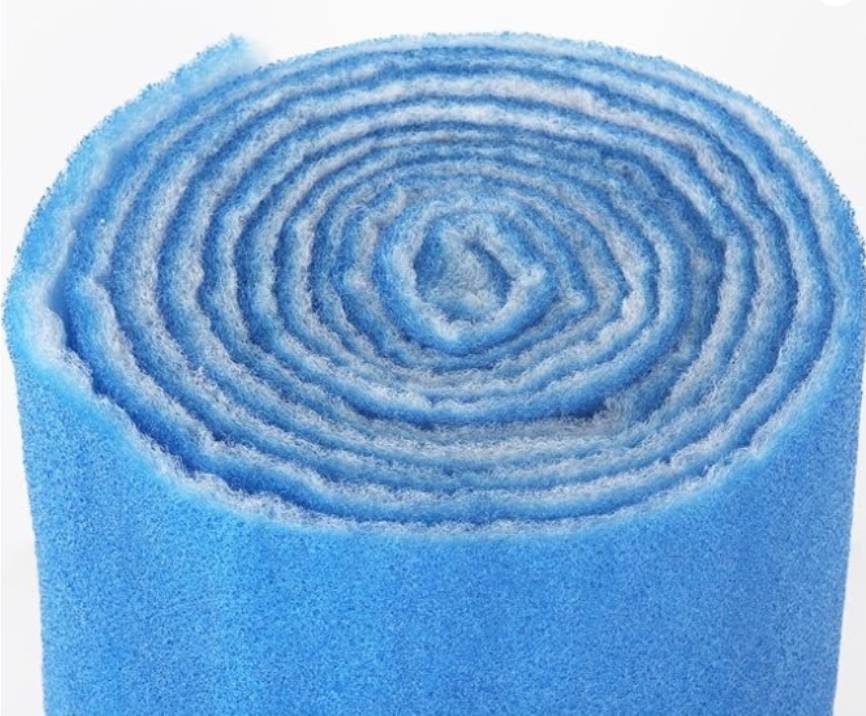White bonded filter pad for aquarium