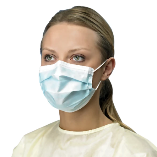 3 ply disposable medical white face mask