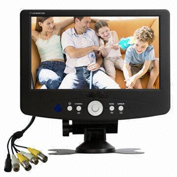 7” 2-CH LCD CCTV Monitor