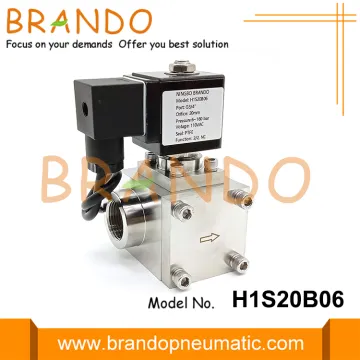 3/4'' 160 bar High Pressure SS304 Solenoid Valve