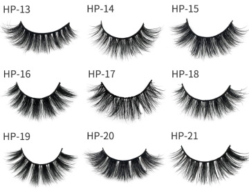 Private Label 3D Mink Eyelashes with Box - Eyelash Vendors