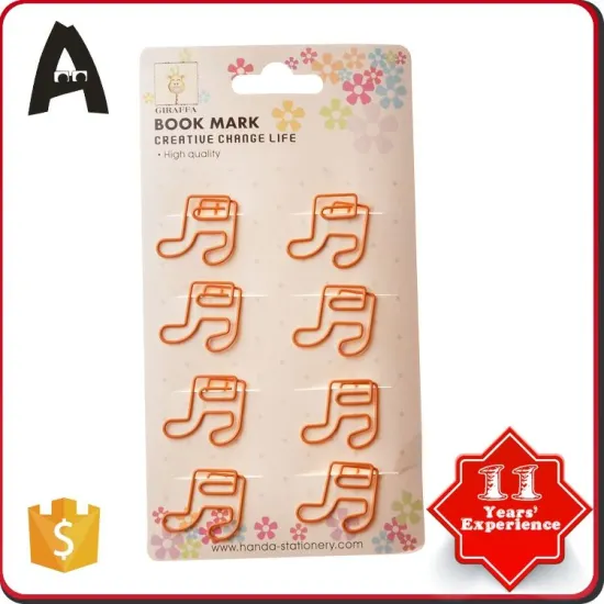 On-time delivery factory directly gold spiral paper clips