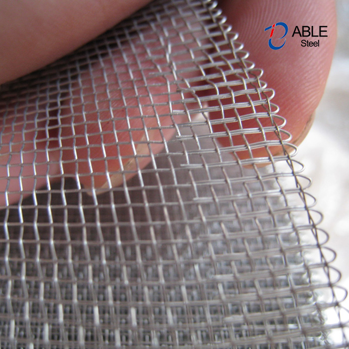 Aluminum window screen