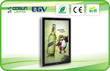 Customized 30mm Slim Led Light Boxes Durable , Photo Studio Light Box