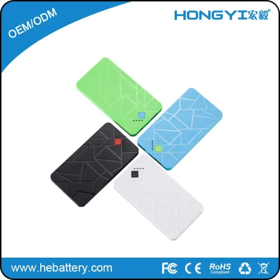 super slim 4400mah aa battery charger power bank for mobile phone HE-728S[HONGYI]