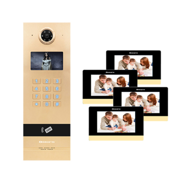 Video Door Phone With Indoor Monitor Intercom System