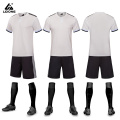 Uniforme de treinamento de futebol de cor roxa