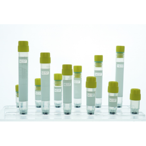 0.5ml เธรดภายนอก 2D Barcode Cryogenic Vials