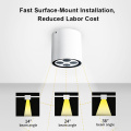 IP65 alumínium felületre szerelt LED COB lefelé mutató reflektorfény