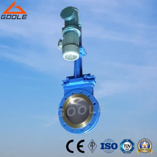 Electric-Hydraulic Short Type Wafer Ceramic Slurry Knife Gate Valve (GPZ273TC)