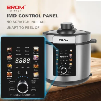 6L Electric Pressure Cooker: Multi-Pressure Rice Cooker