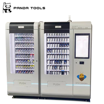 21.5 Inch Touch Screen Industrial Smart Storage Cabinet with Face Recognition for Custom Tool Recycling Vending Machine