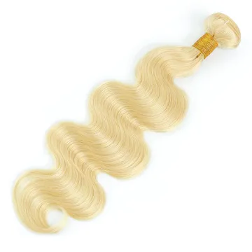 Wholesale cuticle aligend color 613 raw virgin Indian hair,free sample human hair extension,613 unprocessed hair vendors