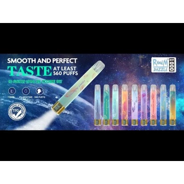 रैंडएम डैज़ल 1000 एलईडी डिस्पोजेबल वेप पॉड डिवाइस