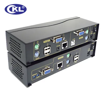 UPT to 150m by Cat5e USB&PS/2 Combo Kvm Extender