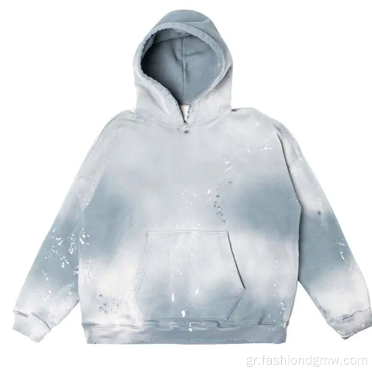 Προσαρμοσμένοι OEM υπερμεγέθη άνδρες hoodie pullover