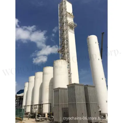 High Capacity 200Nm3/H Cryogenic Air Separation Machine with 99.5% Purity for Liquid Nitrogen in Beer Production