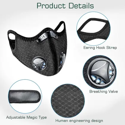 Motorcycle Cycling Mesh Anti-dust Kn95 Cycling Mask