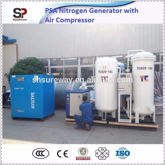 PSA Nitrogen Gas Generator for Sale China Manufacturer with 99.9995% Purity