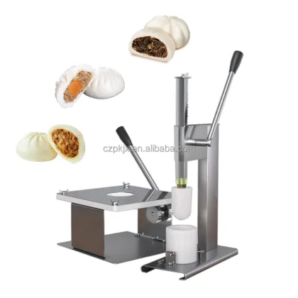 Stainless Steel Baozi Stuffed Bun Forming Machine - Manual Steamed Bun Molding Machine