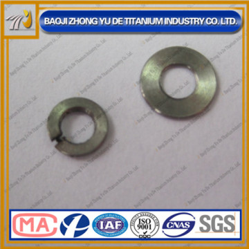 best price for TA2 M2 titanium spring washer per piece