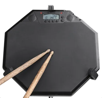 12 Inch Electronic Dumb Bell Shelf Drum Pad with Tachometer