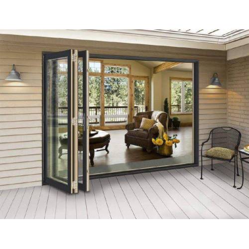 Lockable Aluminium Bi-Fold Patio Doors