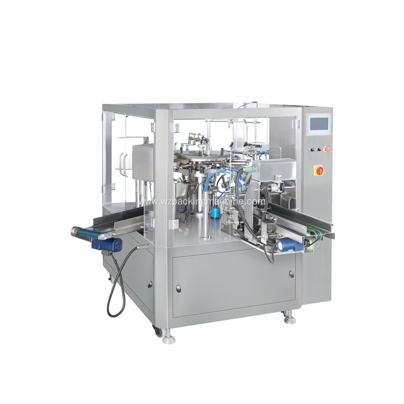 GD8-200B Automatic Horizontal Zipper Bag Snacks Doypack Packing Machine