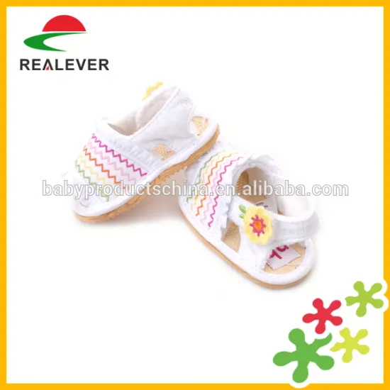 Cute cotton baby sandal models