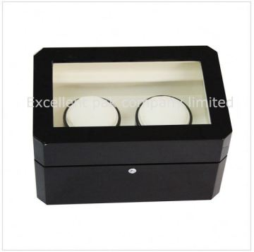 luxury acrylic window watch winder motor box