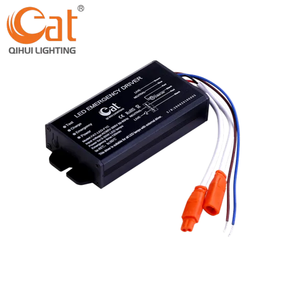 LED emergency driver for 3 to 30W lamp