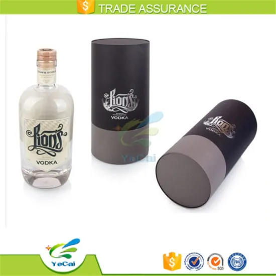 high quality round paper box packaging for 50ml fine spray bottle