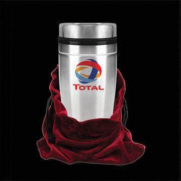 Stainless Steel Travel Mug with Metal Lid