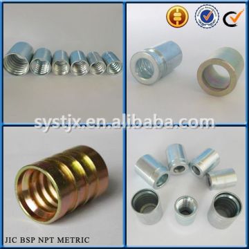 China supplier hydraulic rubber hose high pressure ferrule